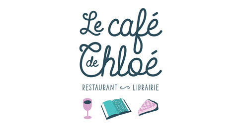 creation du logo le Café de Chloé à Lyon