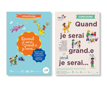 Création des affiches et flyers illustrés 2016 - 2018