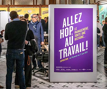 Création graphique de kakémonos pour une exposition musée