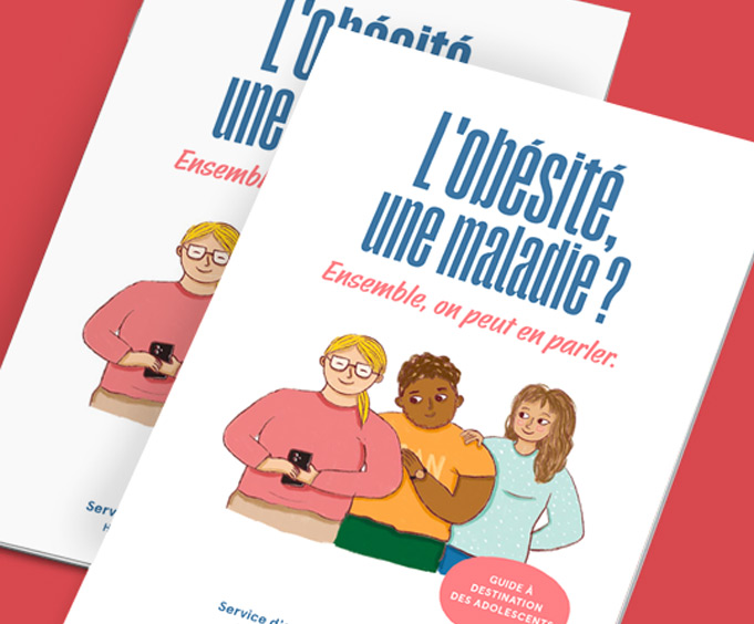 Conception de brochures santé sur l’obésité – CHU de Lyon