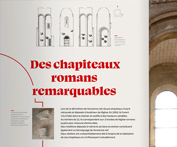Réalisation de panneaux d’exposition roll-up pour valoriser un patrimoine local