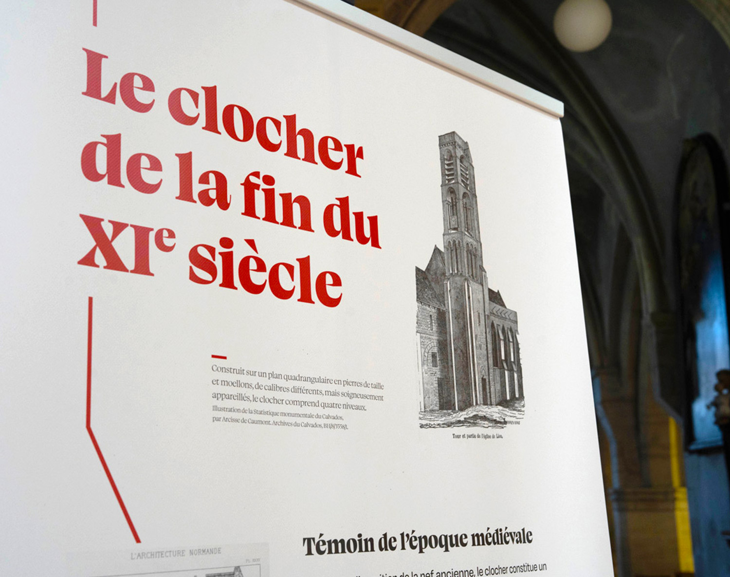 Création de panneaux d'exposition patrimoine
