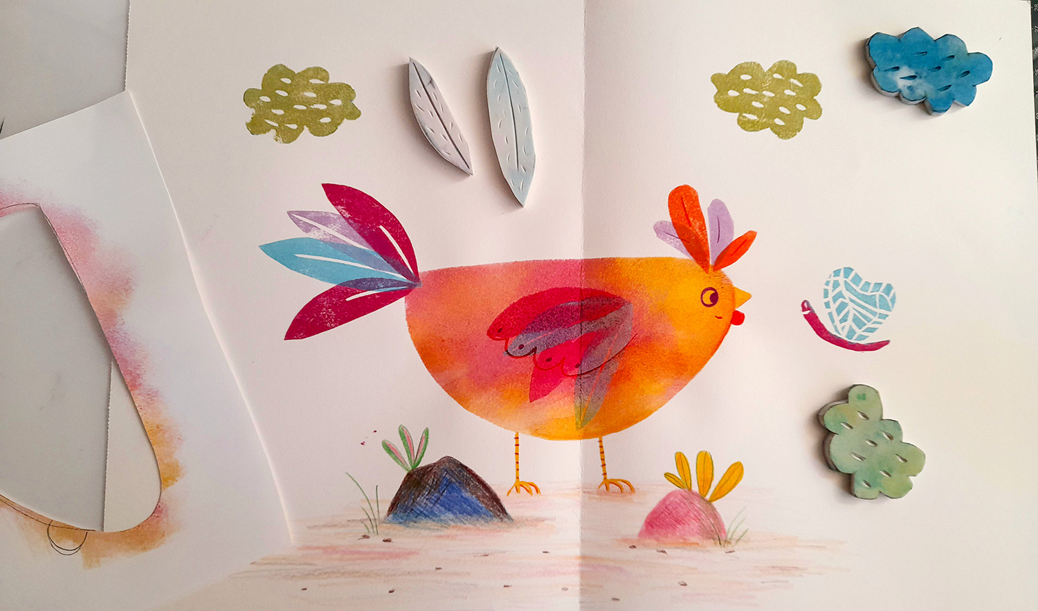 ateliers creatifs maternelles CP fresque jardin