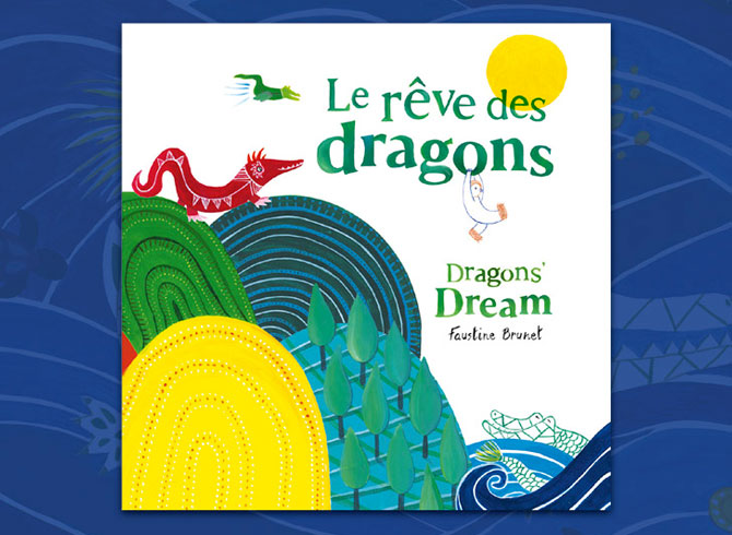 album jeunesse bilingue Le rêve des dragons - Dragons' Dream