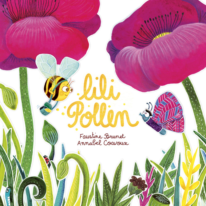 album jeunesse bilingue Lili Pollen