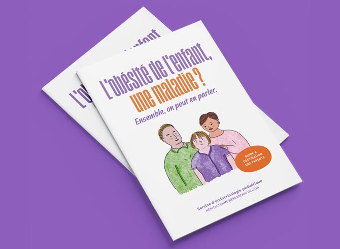 Illustratrice freelance — Création livret santé obésité