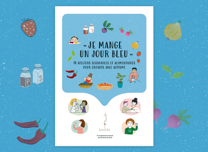 Création d’une brochure illustrée pour un programme dédié aux enfants autistes