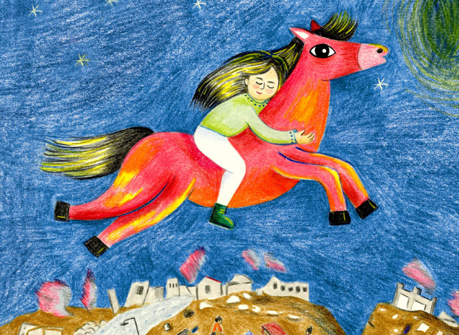 Enfance et exil : illustration pour un article — Centre Primo Levi