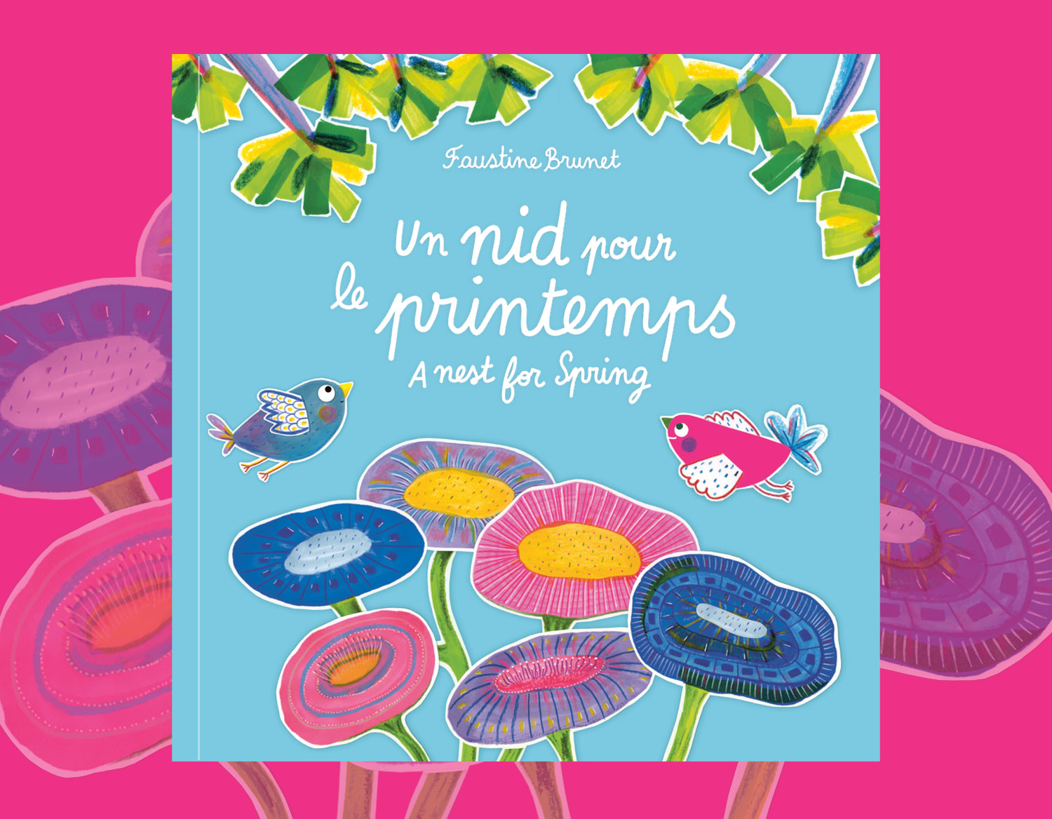 couverture album jeunesse Un nid pour le printemps - A nest for Spring