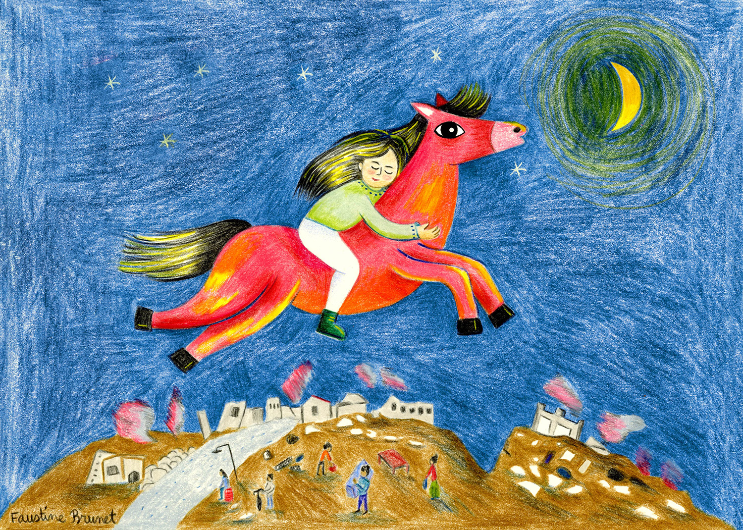 illustration article presse