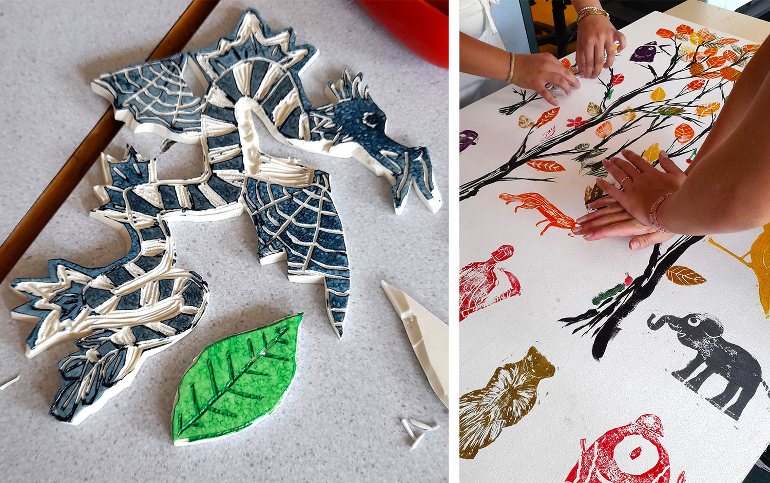 illustratrice pratique artistique au collège