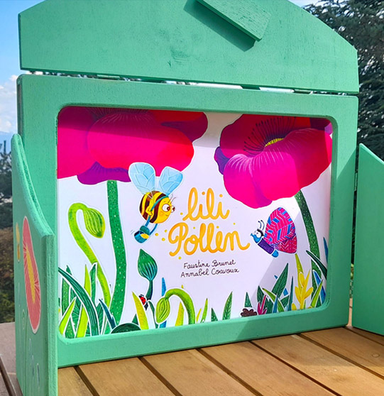 Graphisme et illustrations pour des roll-up