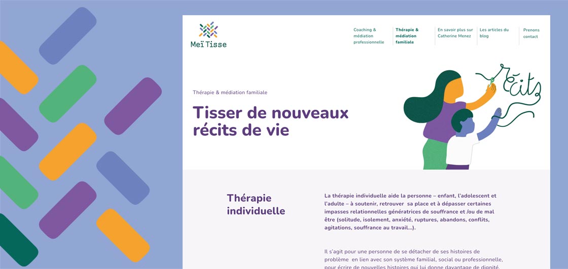 webdesigner site vitrine coaching médiation