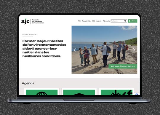Journalisme et écologie : une refonte de site web & de charte graphique