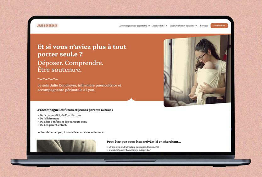 creation site internet vitrine pour infirmière libérale
