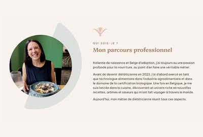 Création site internet nutritionniste dieteticienne
