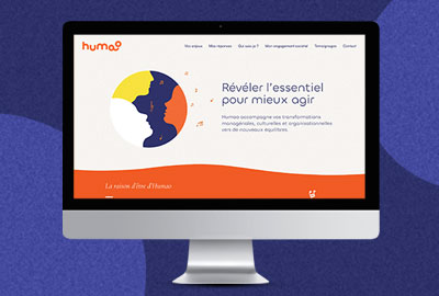 Design graphique et mise en ligne d'un site écoconçu pour une coach à Lyon