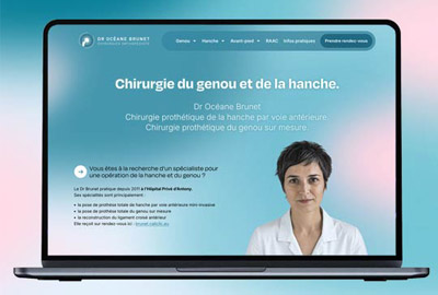 creation site pour professionnels de santé