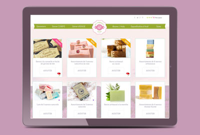 webdesigner site e-commerce