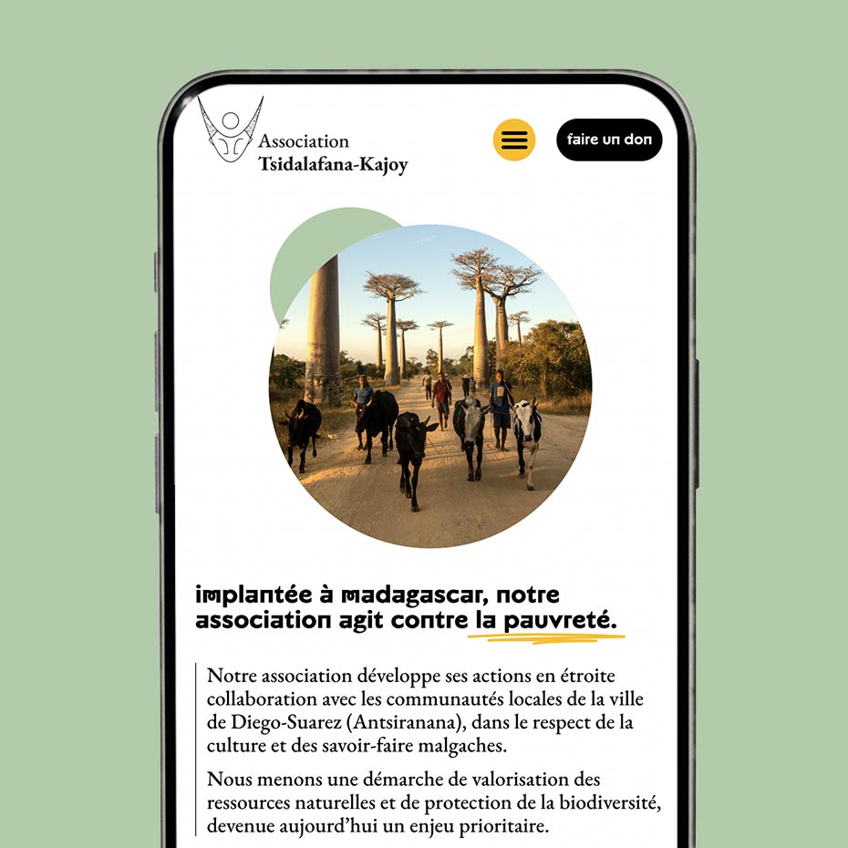 nouvelle charte graphique site internet environnement journalisme
