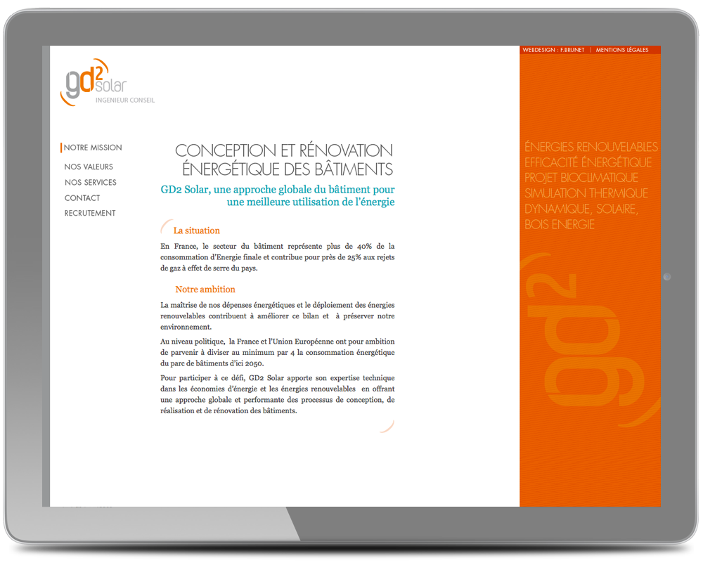 creation site environnement
