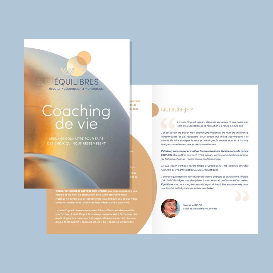 ligne graphique flyer site