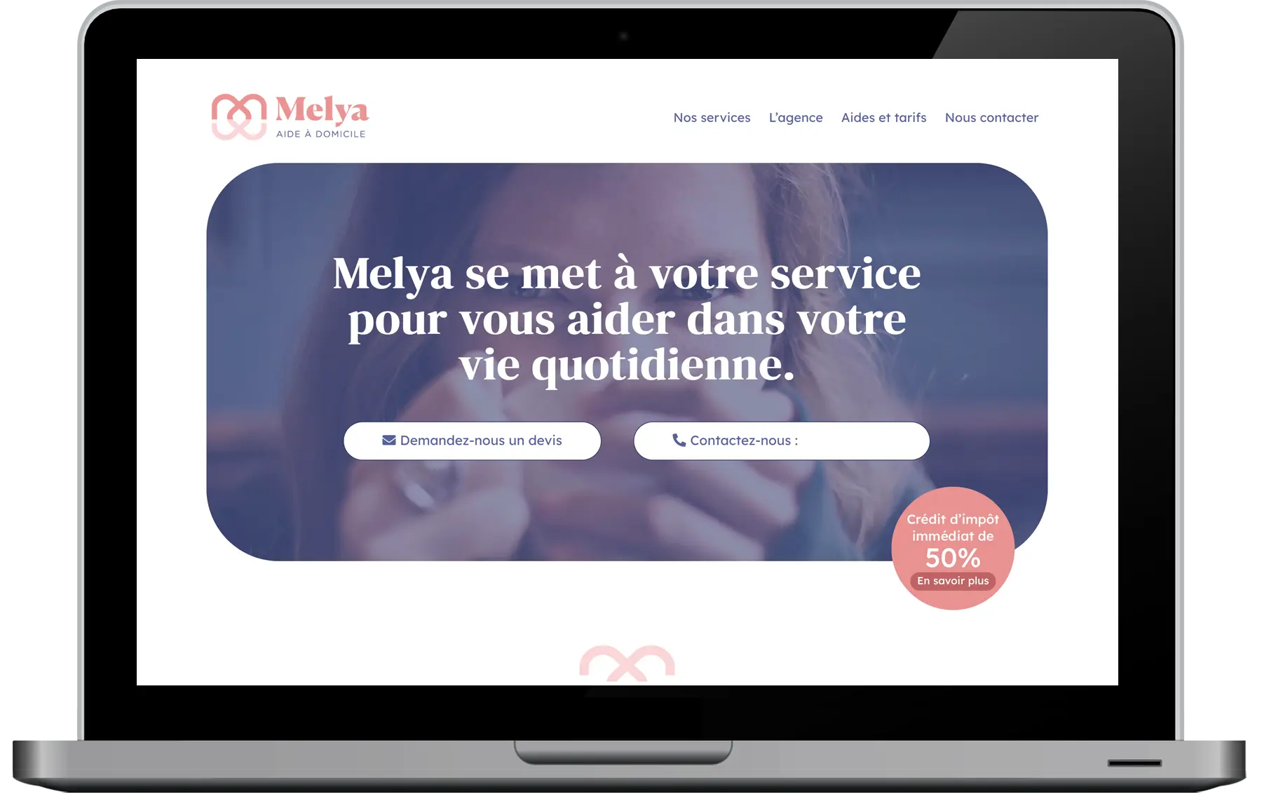 Création de sites pour agence d'aide à domicile